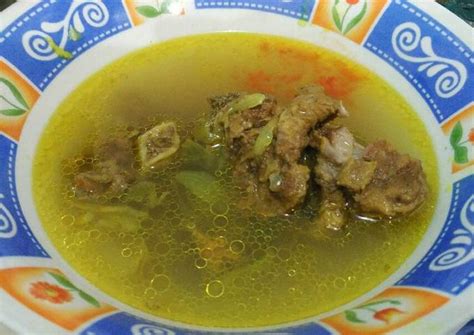 Resep Garang Asem Buntut Sapi