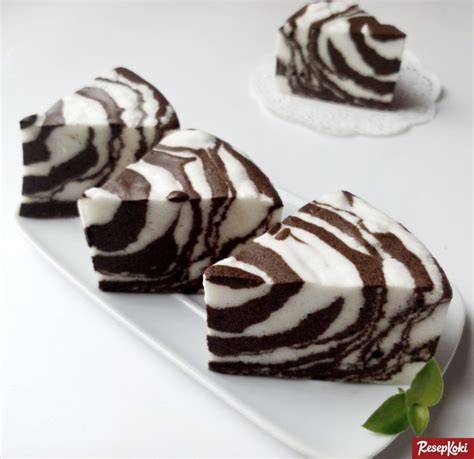 Resep Puding Zebra